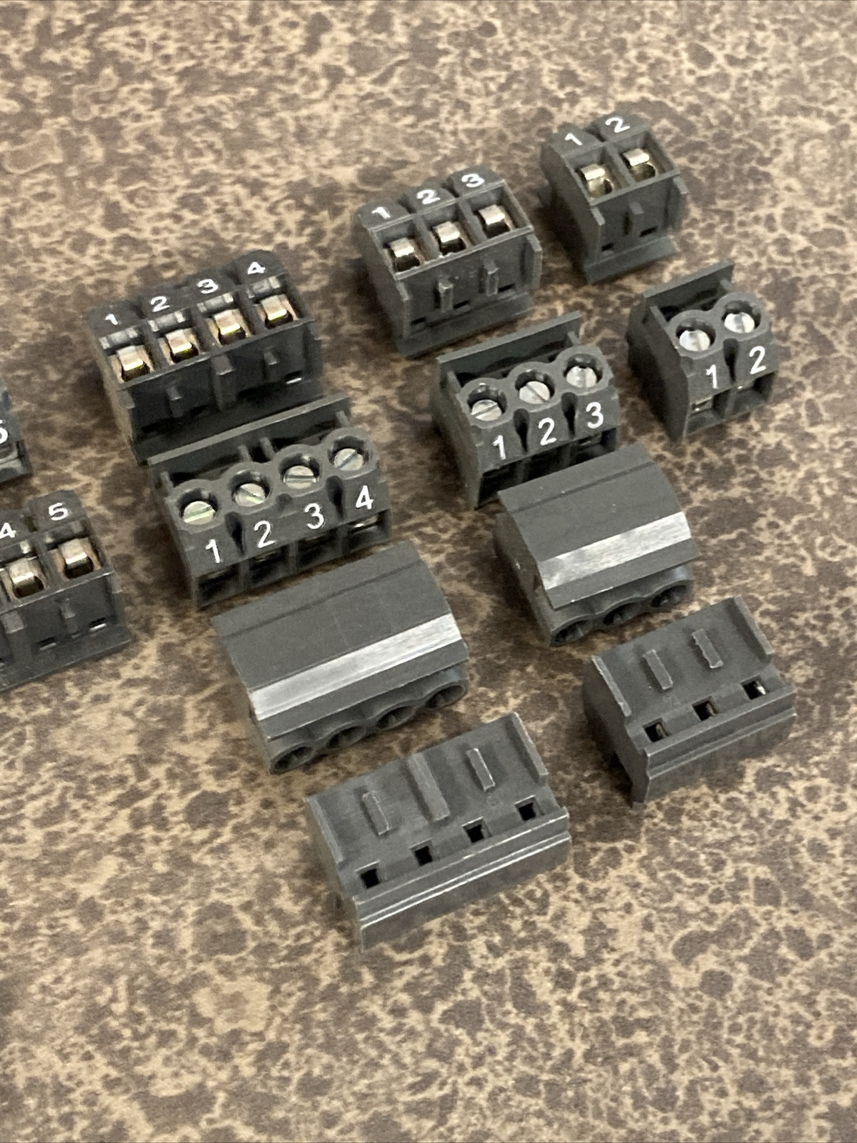 Mixed Lot of PCB Connectors – 110 pieces! For 2,3,4,5&6 Pins – SHIPS PROMPTLY!