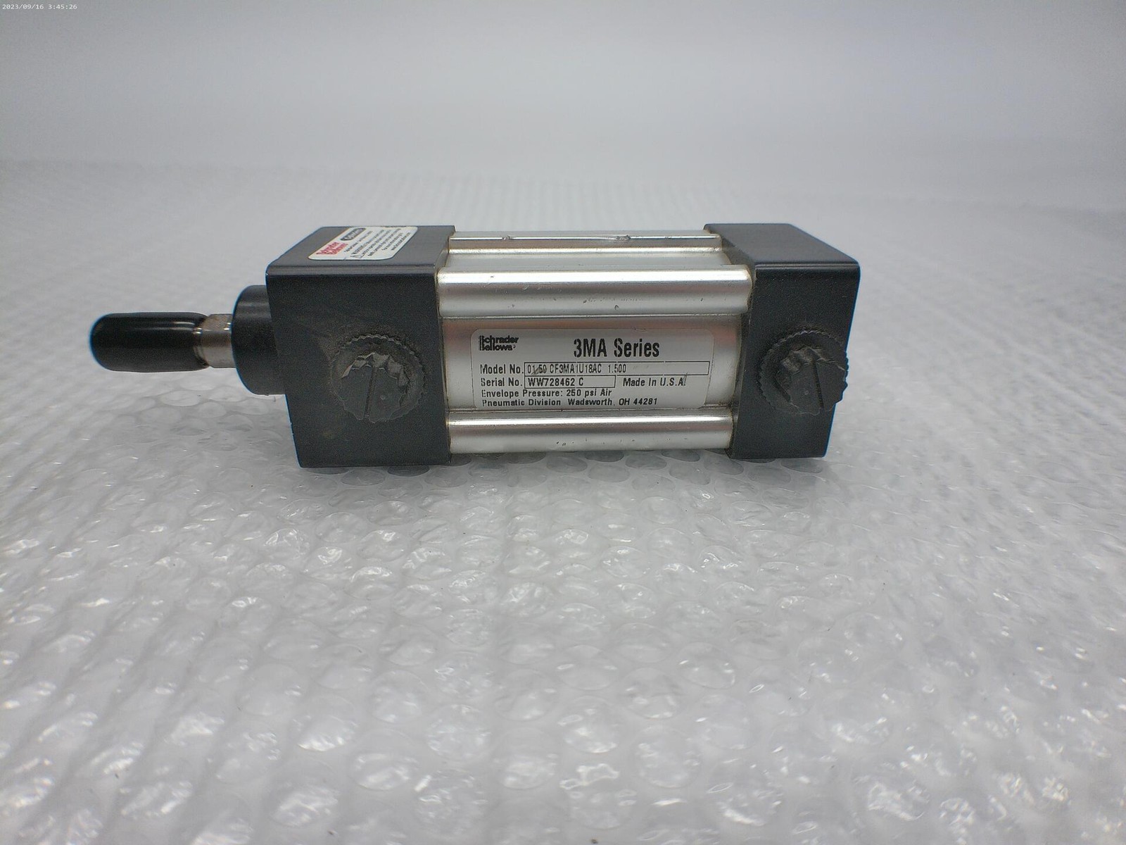 SCHRADER BELLOWS 01.50CF3MA1U18AC1.500 CYLINDER UNMP