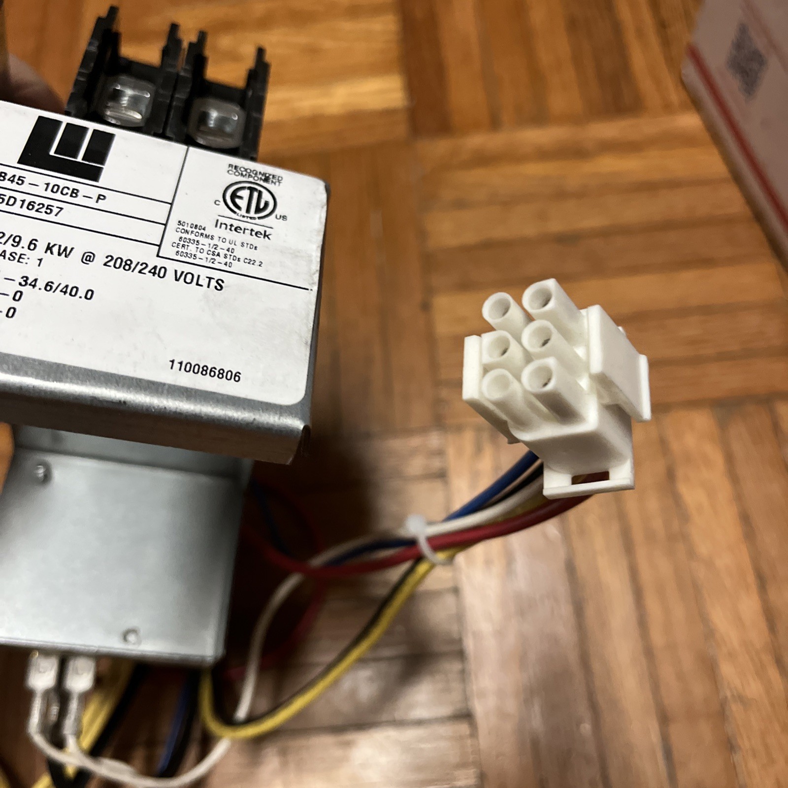 ECB45-10CB-P Lennox 10 kW Electric Heat Kit with Circuit Breaker