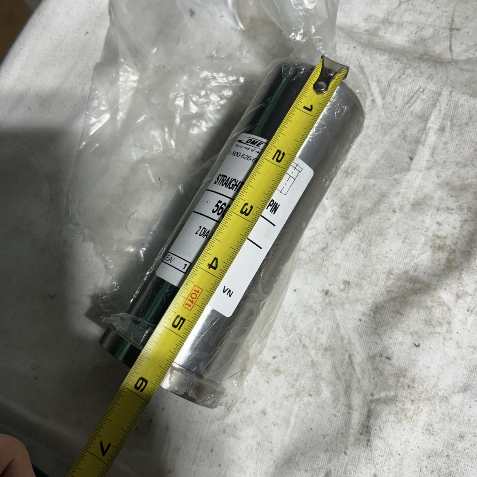 New DME 5606 GL Straight Leader Pin 2″ Diameter 5-3/4 Length