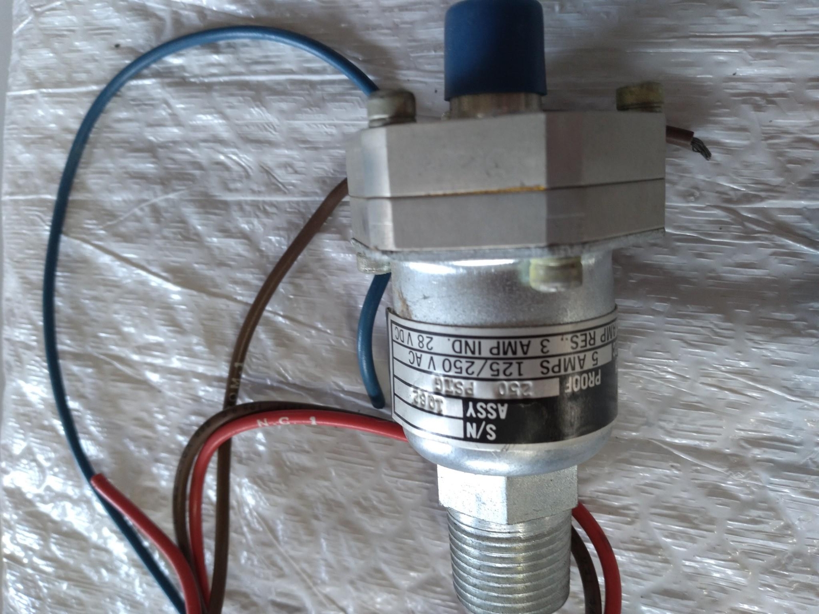 ITT NEO-DYN 115P1C3-60 3-5AMPS 125/250VAC 28VDC