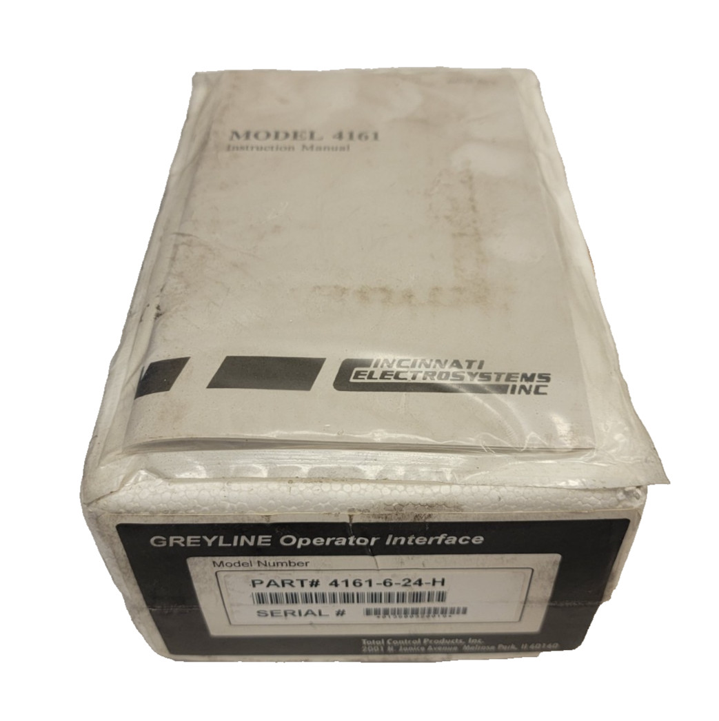 Greyline Total Power Operator Interface 4161-6-24-H LED Panel Display