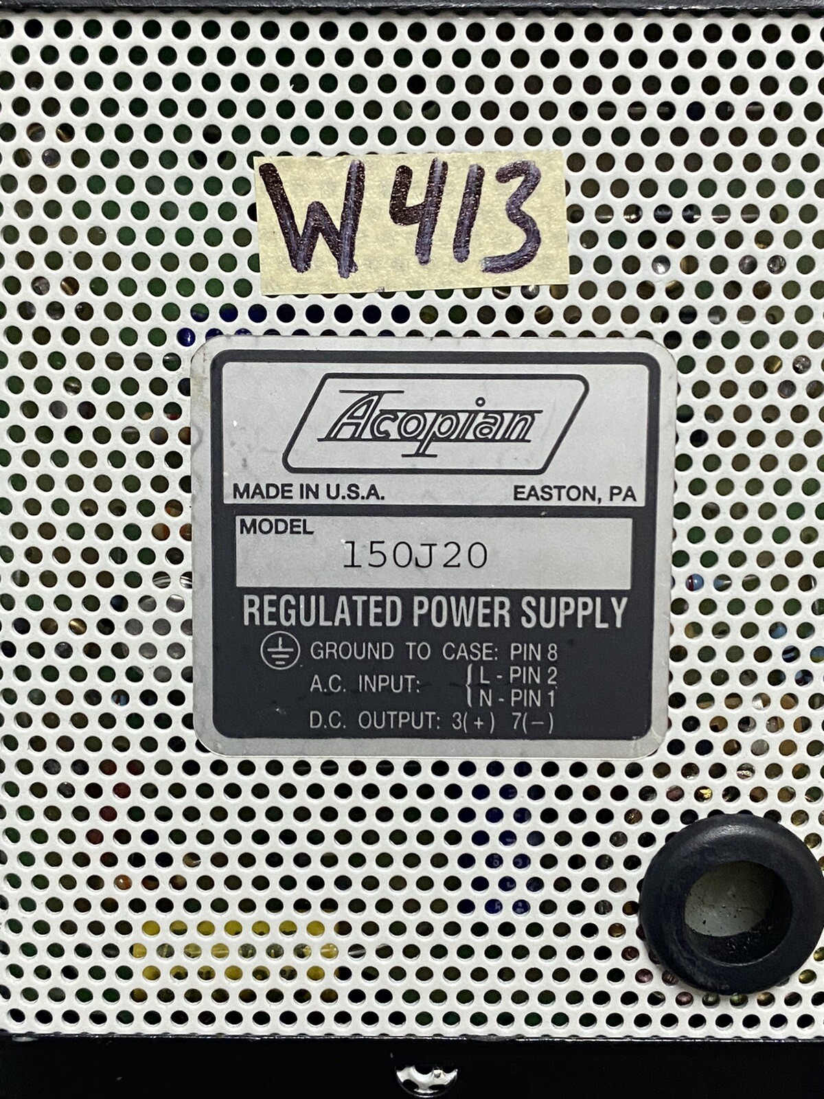 Acopian 150J20 Regulated Power Supply New Old Stock