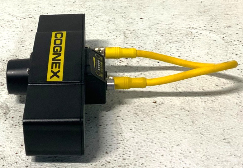 New Cognex DM363X-L Barcode Reader Scanner w/ ODDM-302-WHI Smart Vision Lights