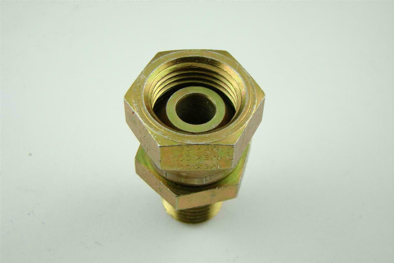 (17) Parker male pipe adapters Fluid Connectors 0107-4-6
