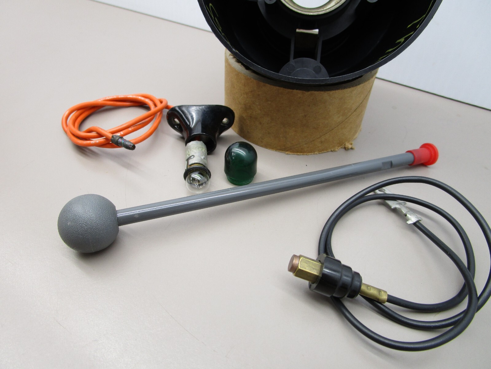 TRW Turn Signal Housing with Switch Lever for Ross Steering Column Black/Plastic
