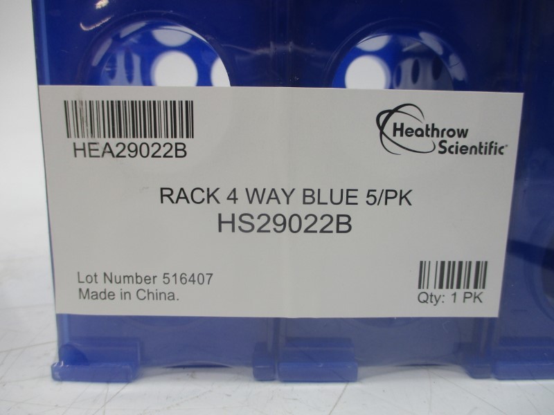 HEATHROW SCIENTIFIC HEA29022B ((PKG OF 5)) (PKG OF 4) NSMP