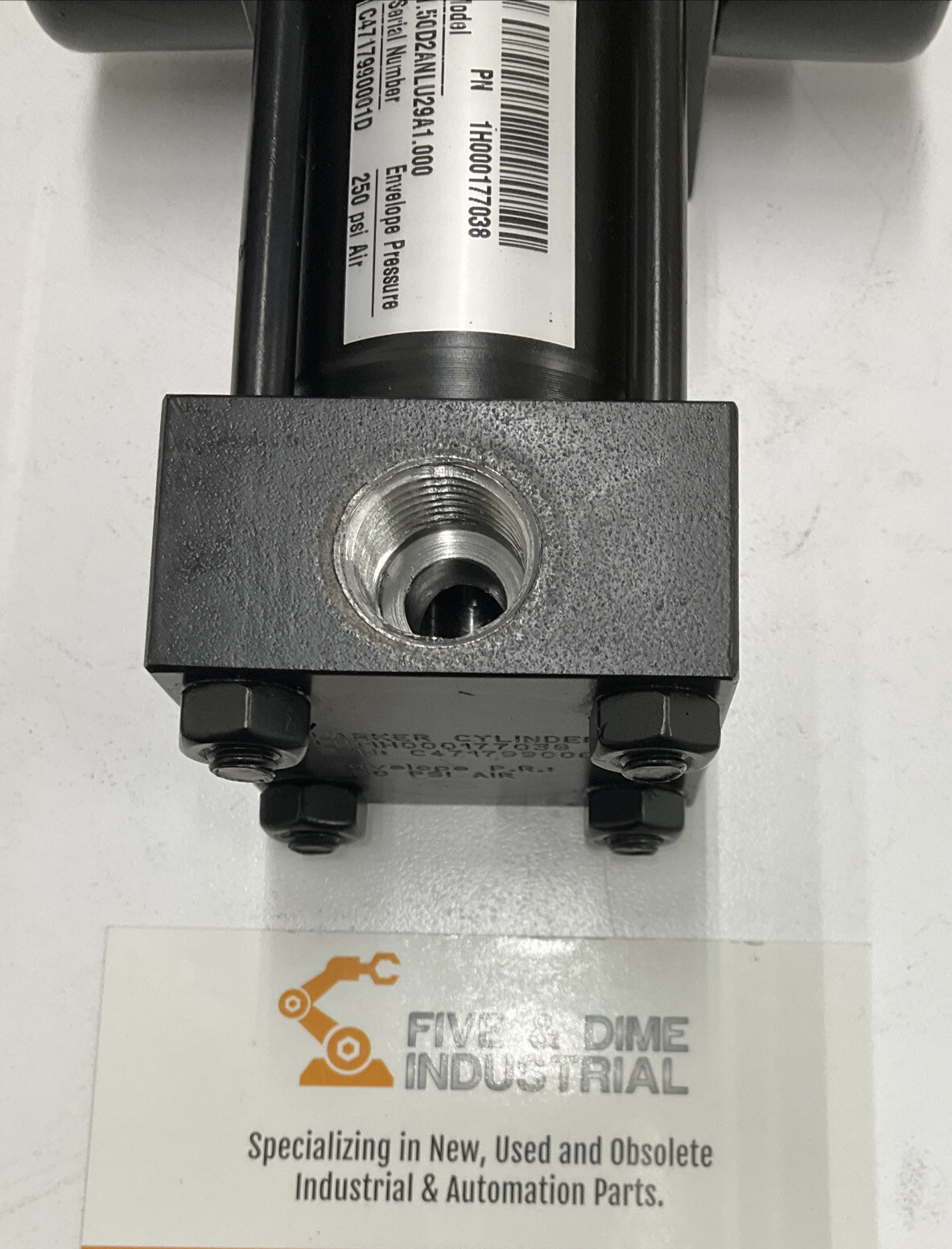 Parker 1.50D2ANLU29A1.000 Hydraulic Cylinder 250 Psi