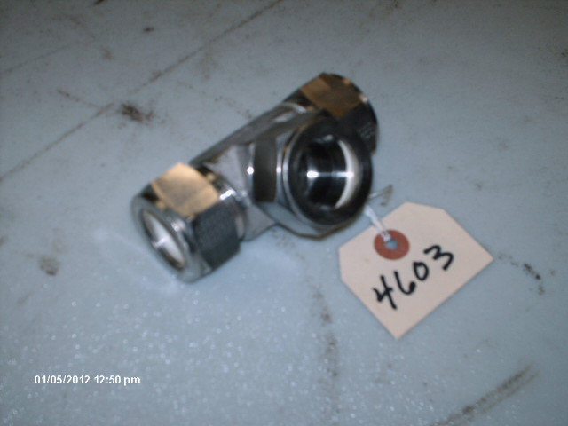 SSP Duolok Union Tee #D16UT 1″ Tube 316 S/S Removed From New Equipment