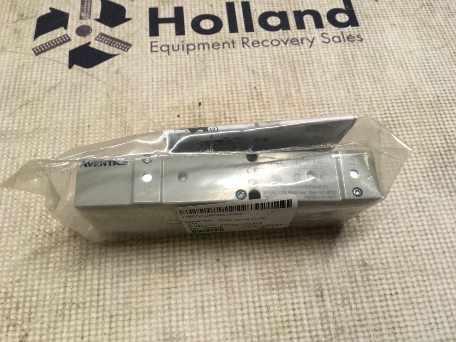 Aventics unit, R503AB50MA00F1, NOS, KP-1573