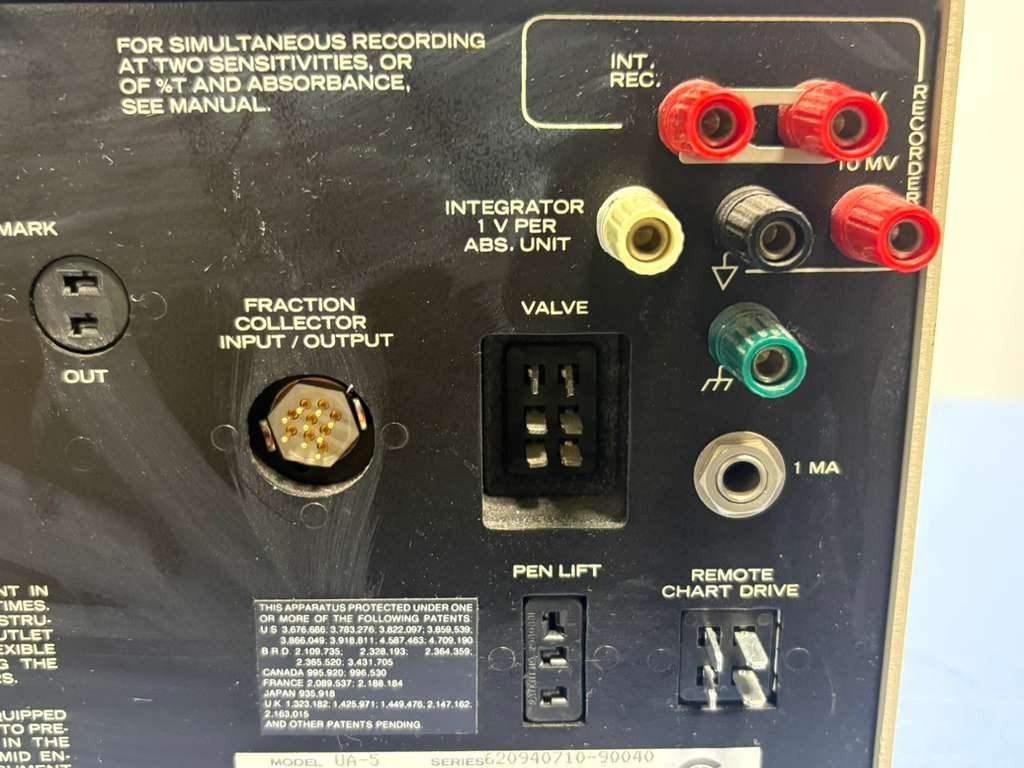 ISCO UA-5 Absorbance/Fluorescence Detector w/ Type 6 Optical Unit Part 89243