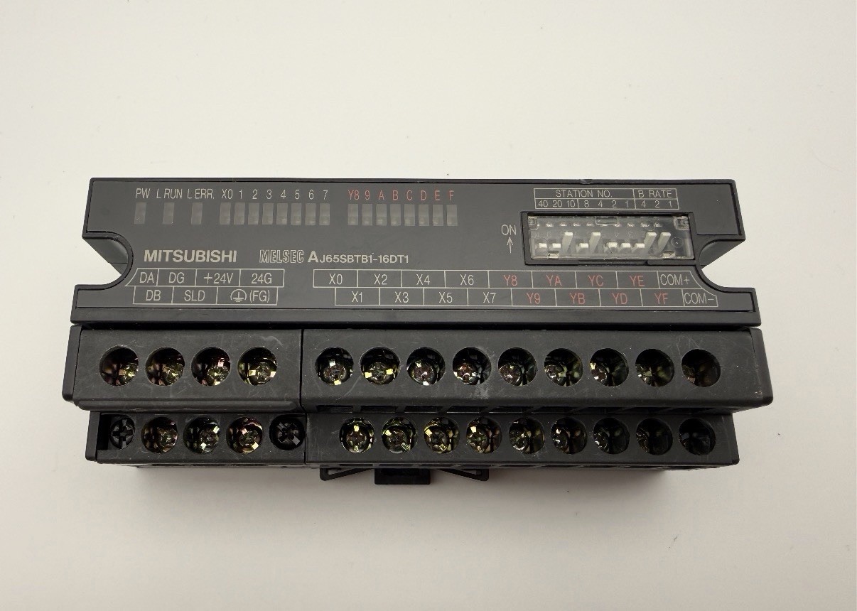 MITSUBISHI AJ65SBTB1-16DT1 CC-LINK INPUT/OUTPUT UNIT #00