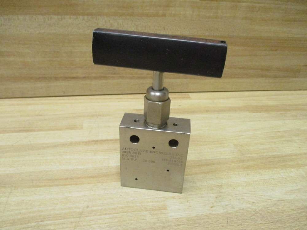 Autoclave Engineers HT-A10960 Needle Valve 20SV-9081