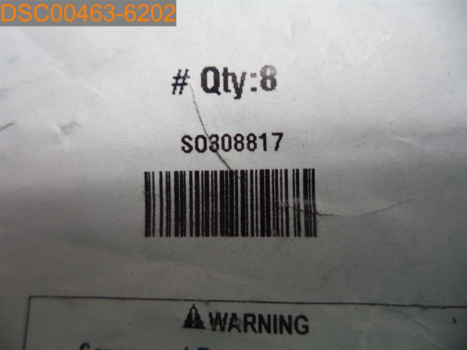 Qty=8: Modern PO380388 Ring TSA/HY297649 SO308817