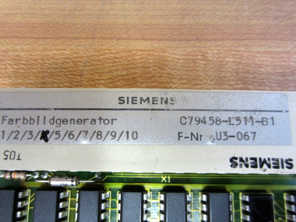 Siemens 6DS1-308-8A8 Color Video Module 6DS13088A8