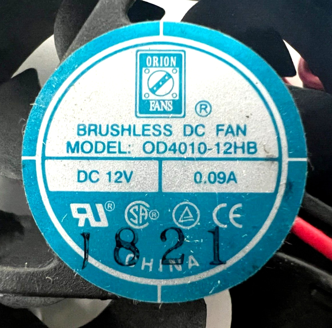 ORION FANS OD4010-12HB BRUSHLESS DC FAN *** LOT OF 5 ***