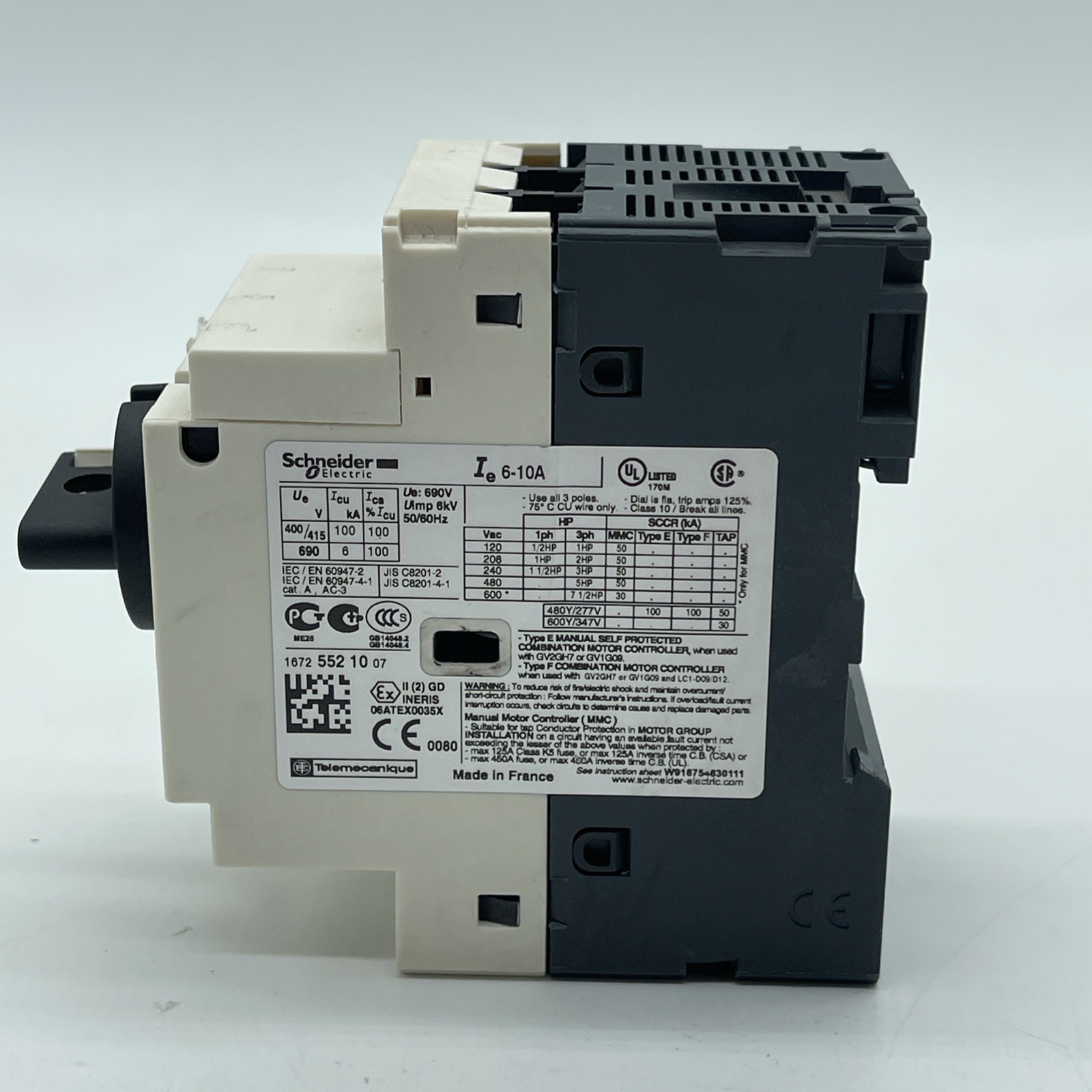 Schneider Electric GV2-P14/6-10A (1444)