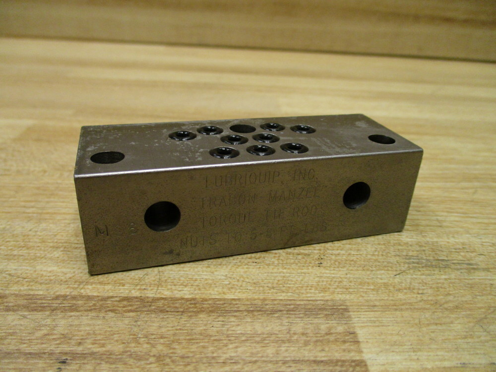 Lubriquip Trabon-Manzel M06 Modular Distributor Divider Block