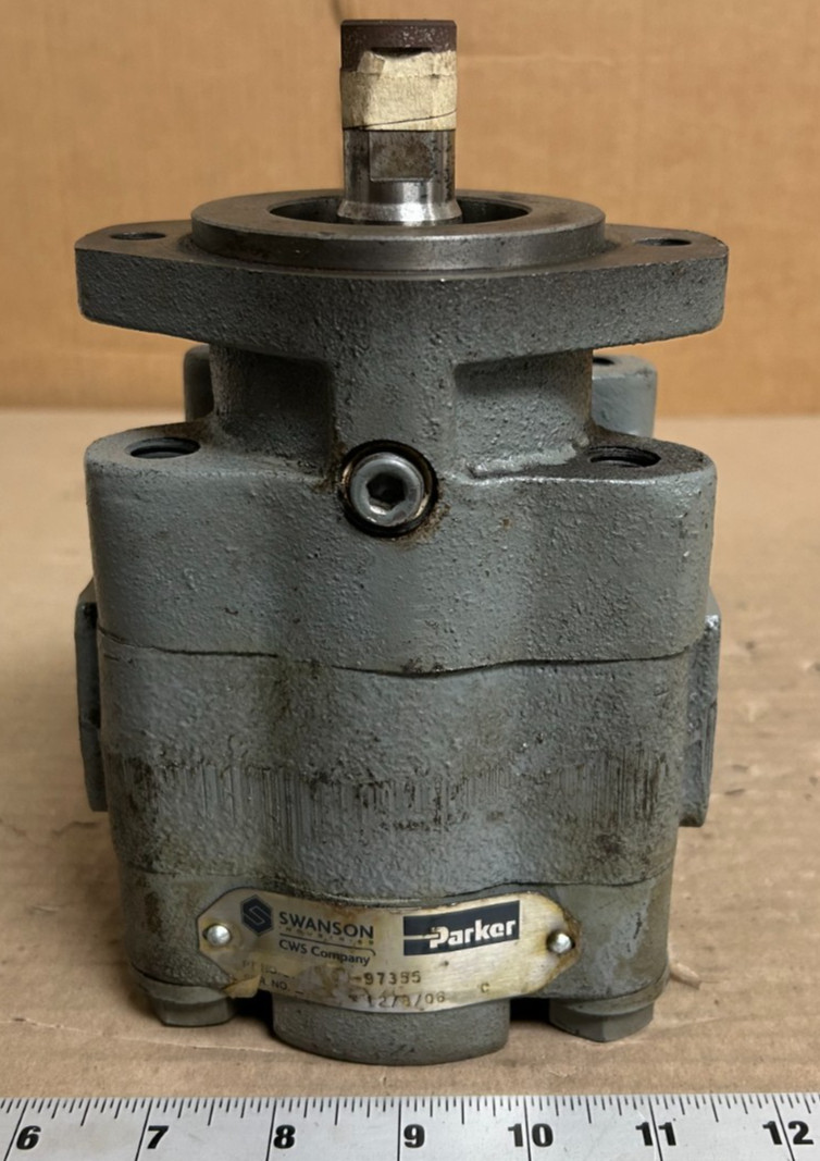 Parker Hydraulic Motor 41 GPM 3,000 PSI 2,400 RPM M30A894BEEF12-30 Swanson