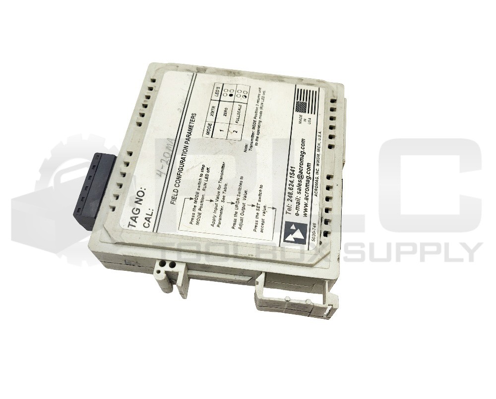 ACROMAG 841T-0500 INTELLIPACK TRANSMITTER 0-10V 0-5VDC