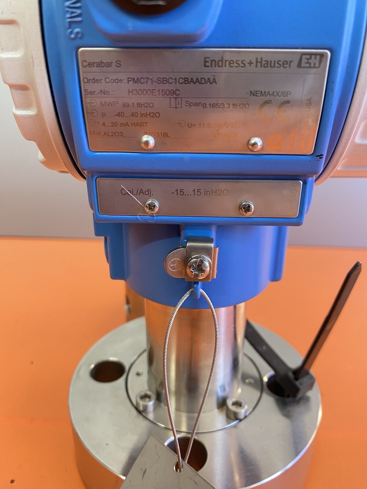 Endress + Hauser Cerabar S Transmitter 1” #150 PMC71-SBC1CBAADAA