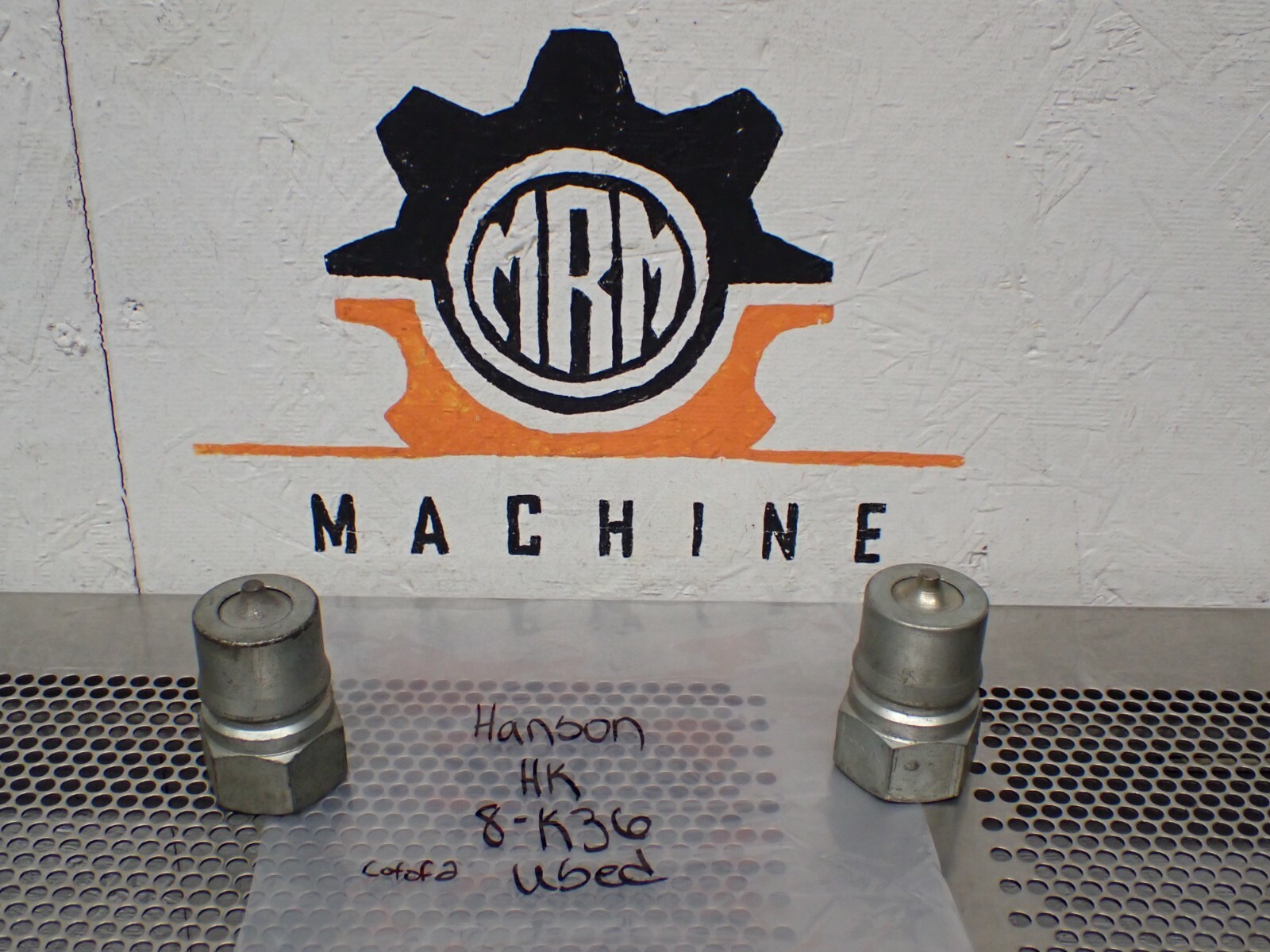 Hanson HK 8-K36 Quick Connect Coupler Used With Warranty (Lot of 2) See All Pics