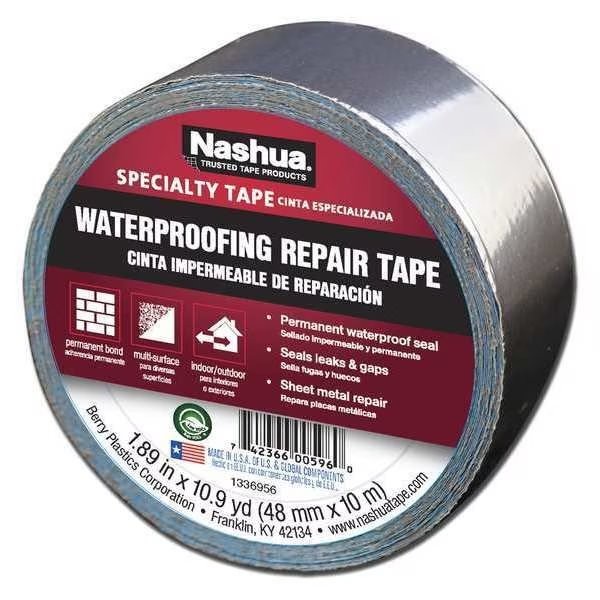 Nashua FoilTape, Aluminum, 10-7/8ydL, 1-