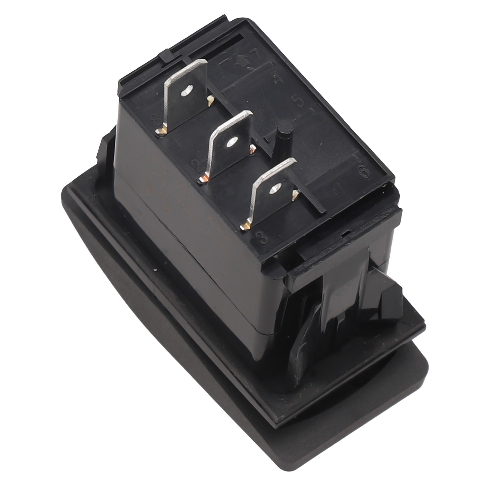 Switch Rocker Switch (ON)-OFF-(ON) 12/24VDC Rectangular SPDT Momentary