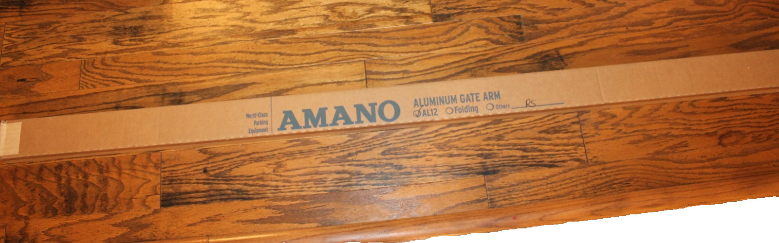 Amano Straight Gate Arm AL12 12 Foot Gate Arm in 2 Pieces NEW NIB