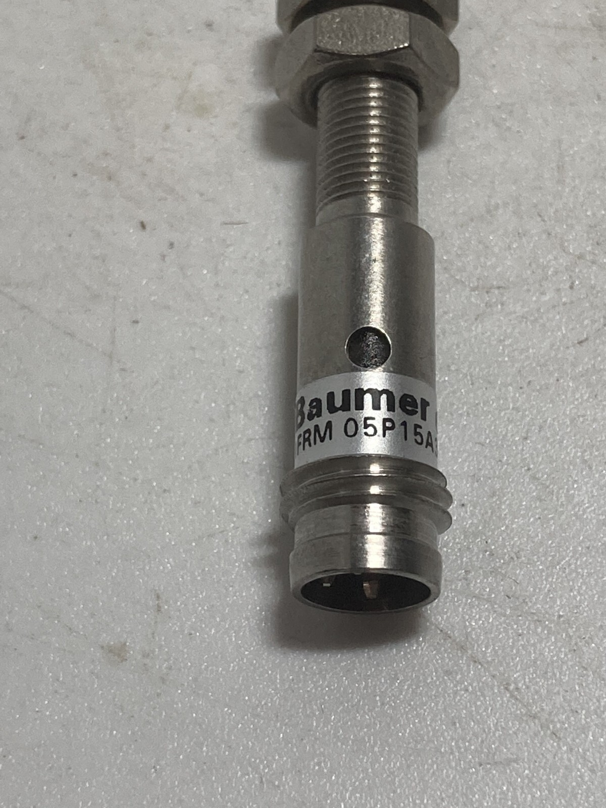 BAUMER IFRM 05P1501/S35L PROXIMITY SENSOR INDUCTIVE 10-30VDC 0.8MM 1.0 SN NNB