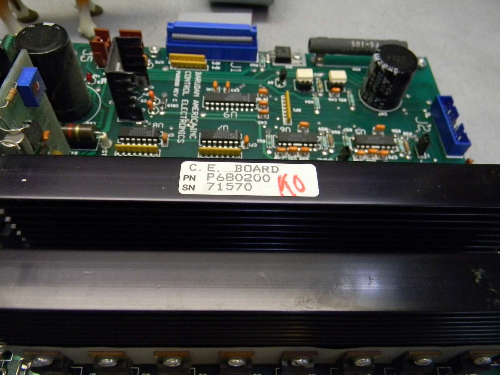 P680200 Barudan America C.E. Board for Meistergram M800 XLC MACH