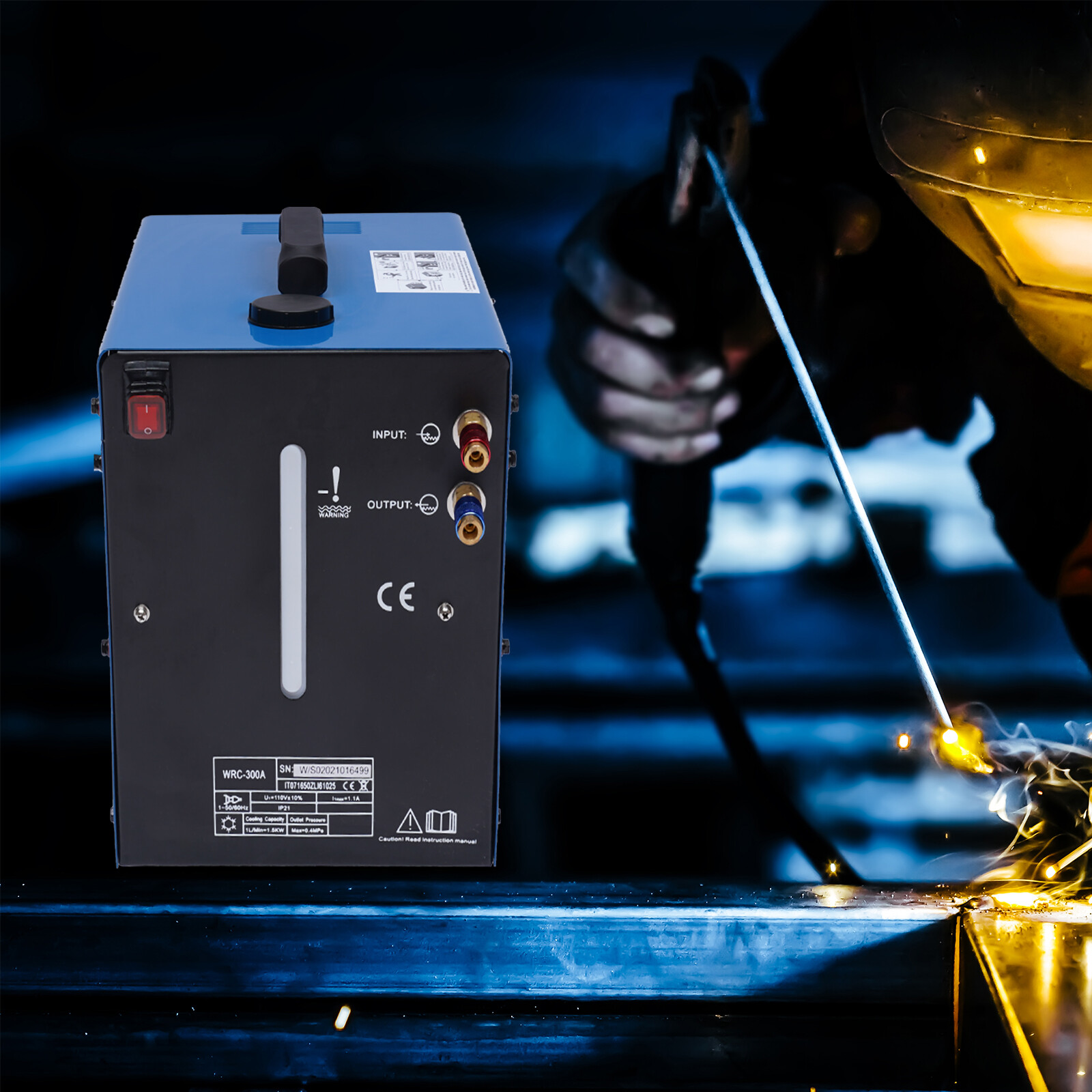 Welding Water Cooler 10L TIG Welder Torch Water Cooling Machine