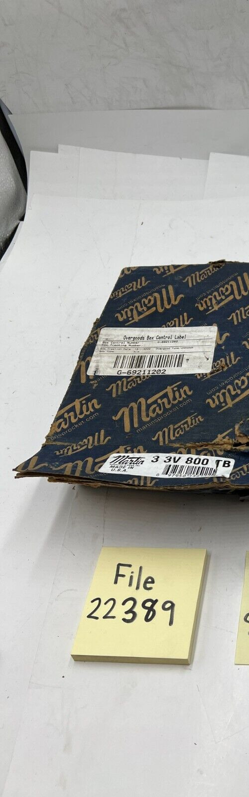 Martin 3 3V 800 TB TB Sheave Bushing Bore 3 Groove V-Belt Pulley 2517 Cast Iron