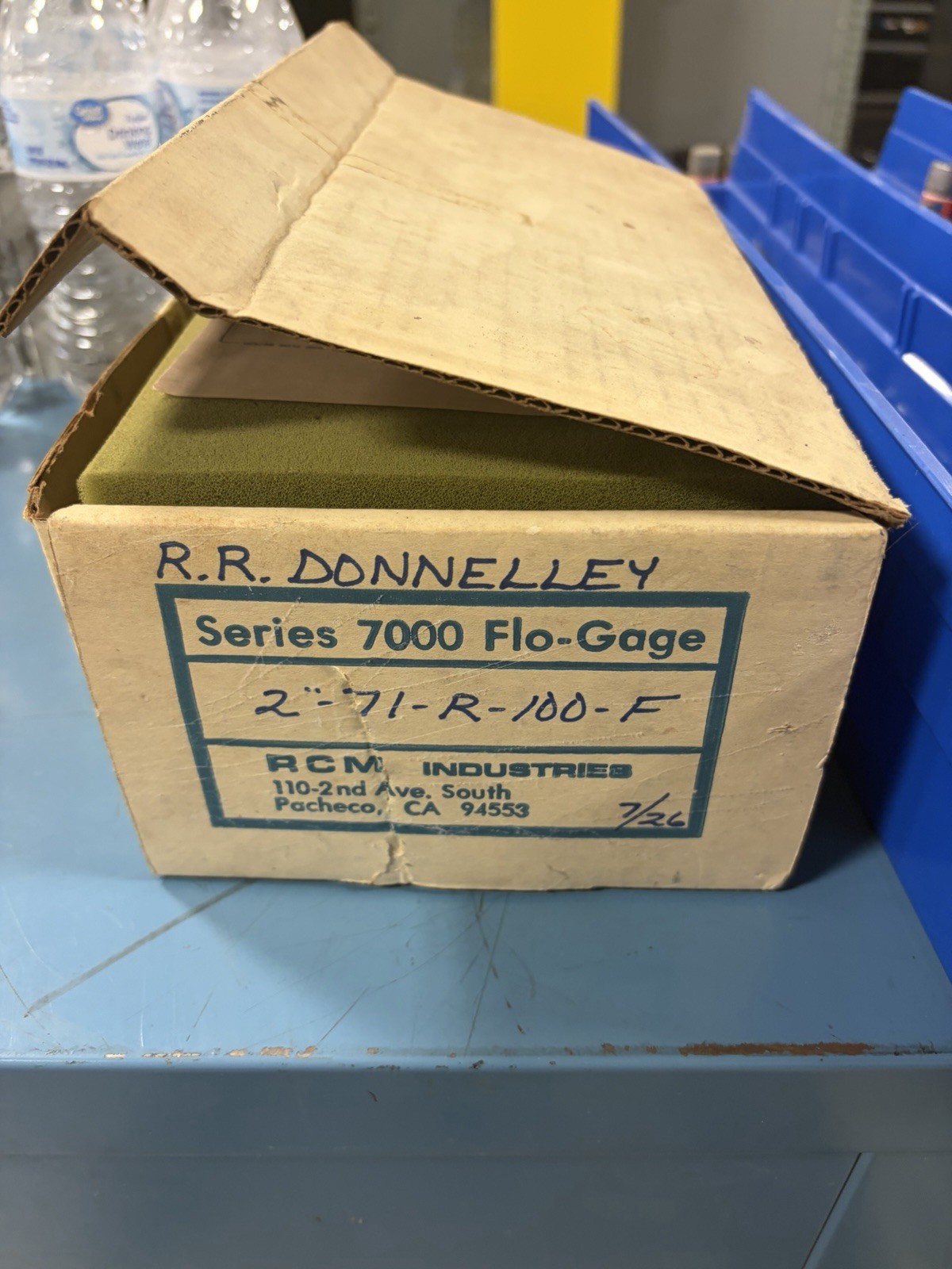 NEW RCM Industries 2-71-R-100-F Flow Meter