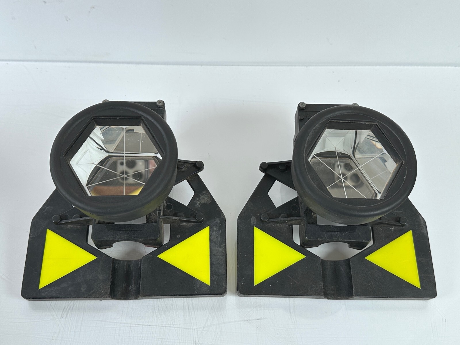 Geodimeter Prism Holder Target Pair Wild Tribrach, w/ Case