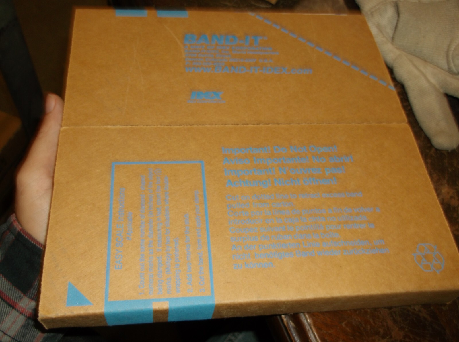 NIB BAND-IT C13699 VALUSTRAP BAND 3/4″ X 0.15″ X 100 FEET (854)