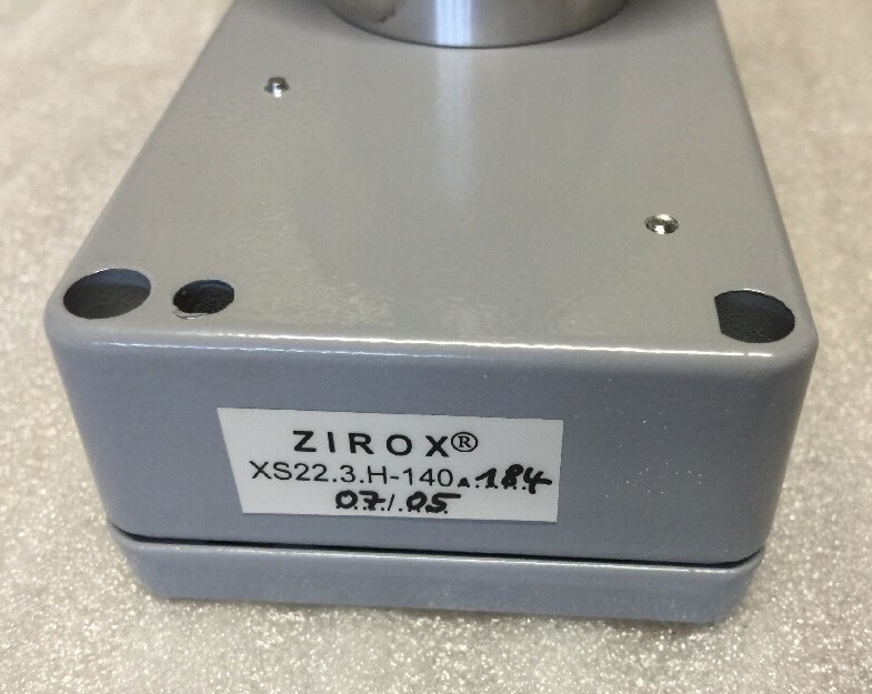 Oxygen Control System Zirox XS22.3.H-140.184, XS223H140184, KF40, NNB #1560L