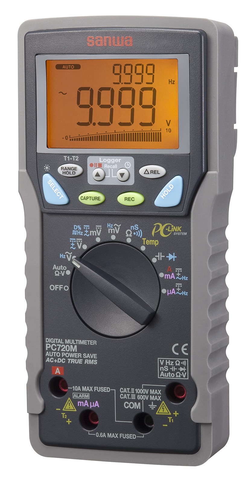 Sanwa Electric Instruments PC720M High-Accuracy Digital Multimeter with True RMS