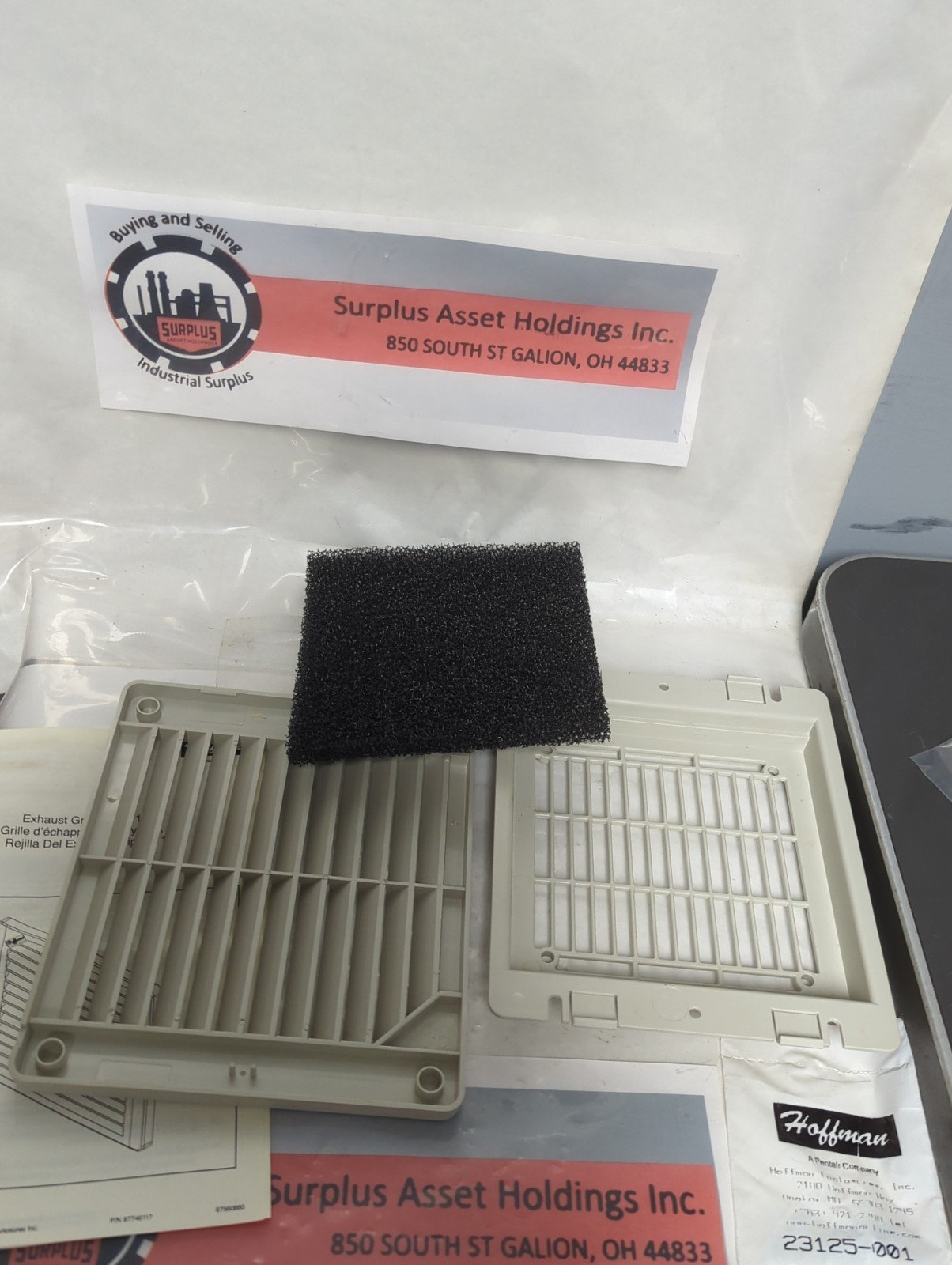 HOFFMANN,TEP4,EXHAUST GRILLE KIT NOS