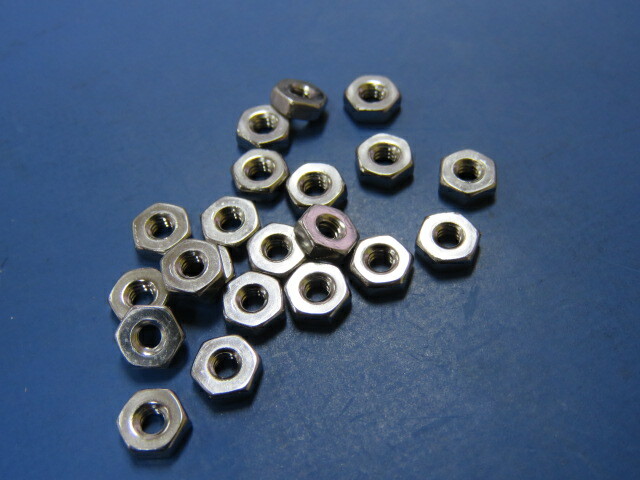 MCMASTER-CARR 91841A005 Qty of 100 per Lot 18-8 Stainless Steel Hex Nut 4-40 Th