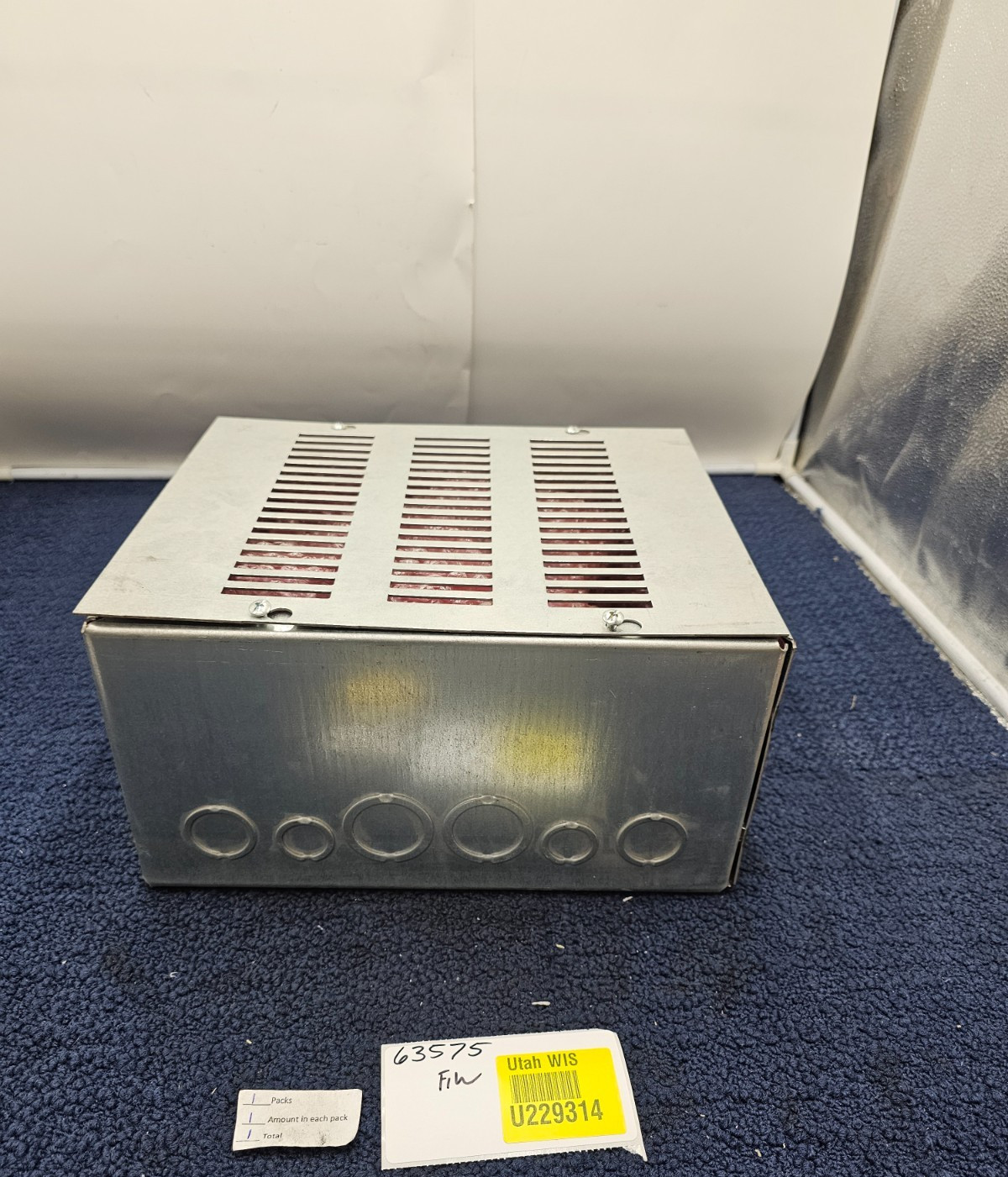 Thyssenkrupp 2104CF008 Group Ethernet Box Enclosure, NEMA 1 120VAC 1.1A