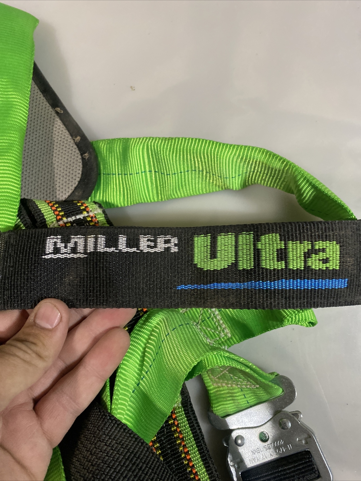Honeywell Miller P950qc/Xxlgn Full Body Harness, Vest Style, 2Xl, Polyester,