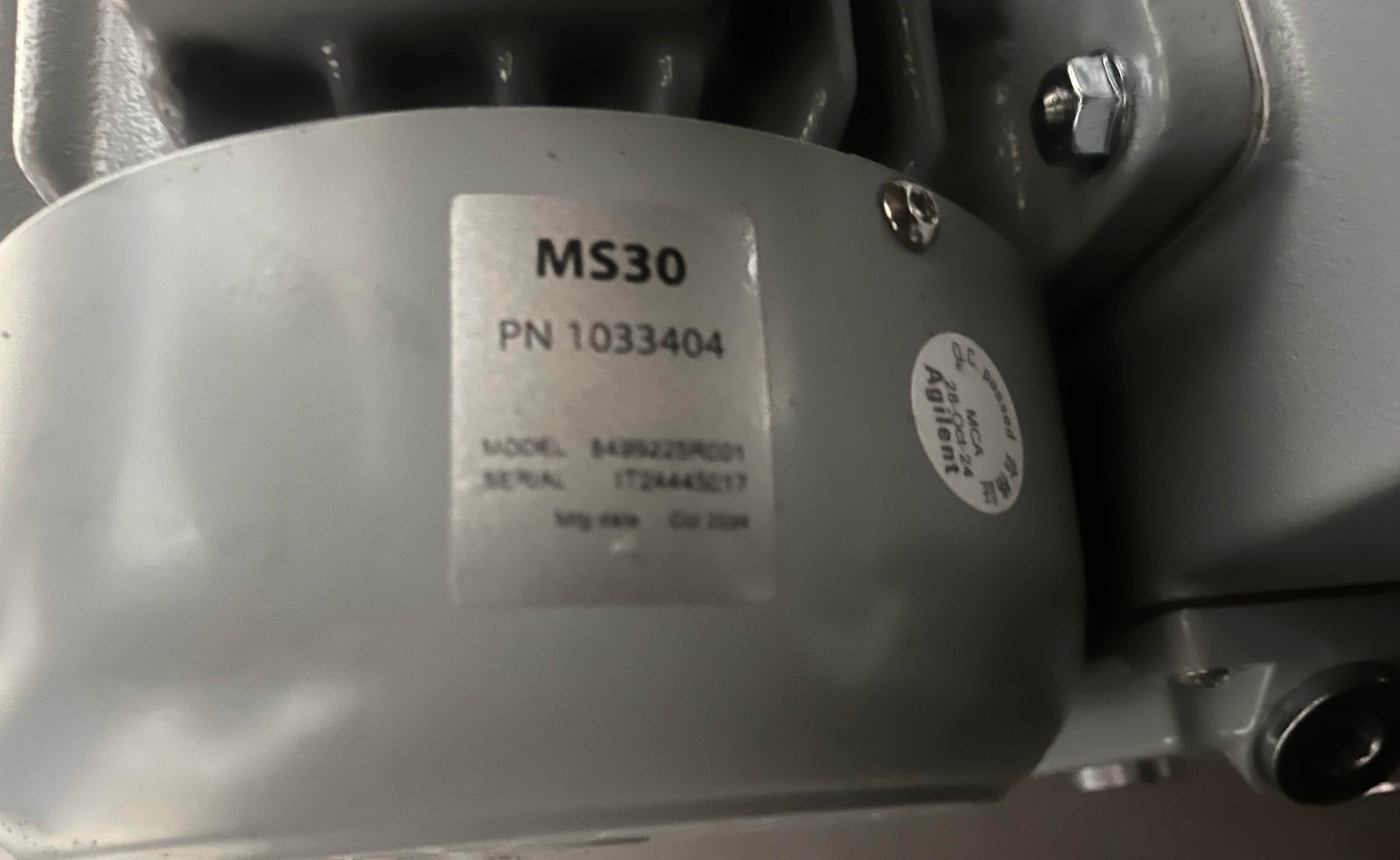 Applied Biosystems MDS Sciex API 4000 Mass Spectrometer