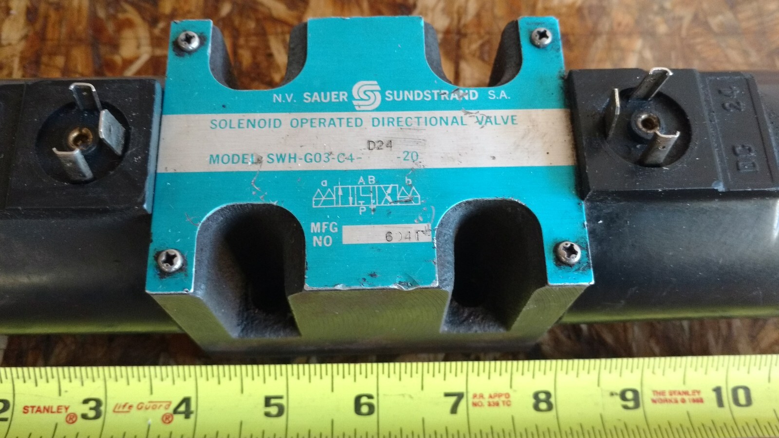 NORTHMAN SWH-G03-C-4-D24-20 – DIRECTIONAL VALVE