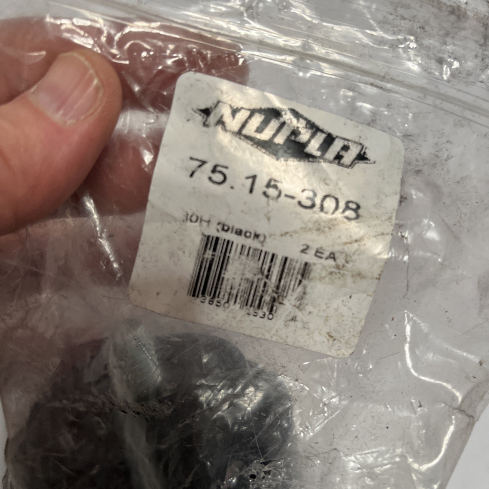 Nupla 75.15-308 Hard Nylon Black 30H (2 Pack)