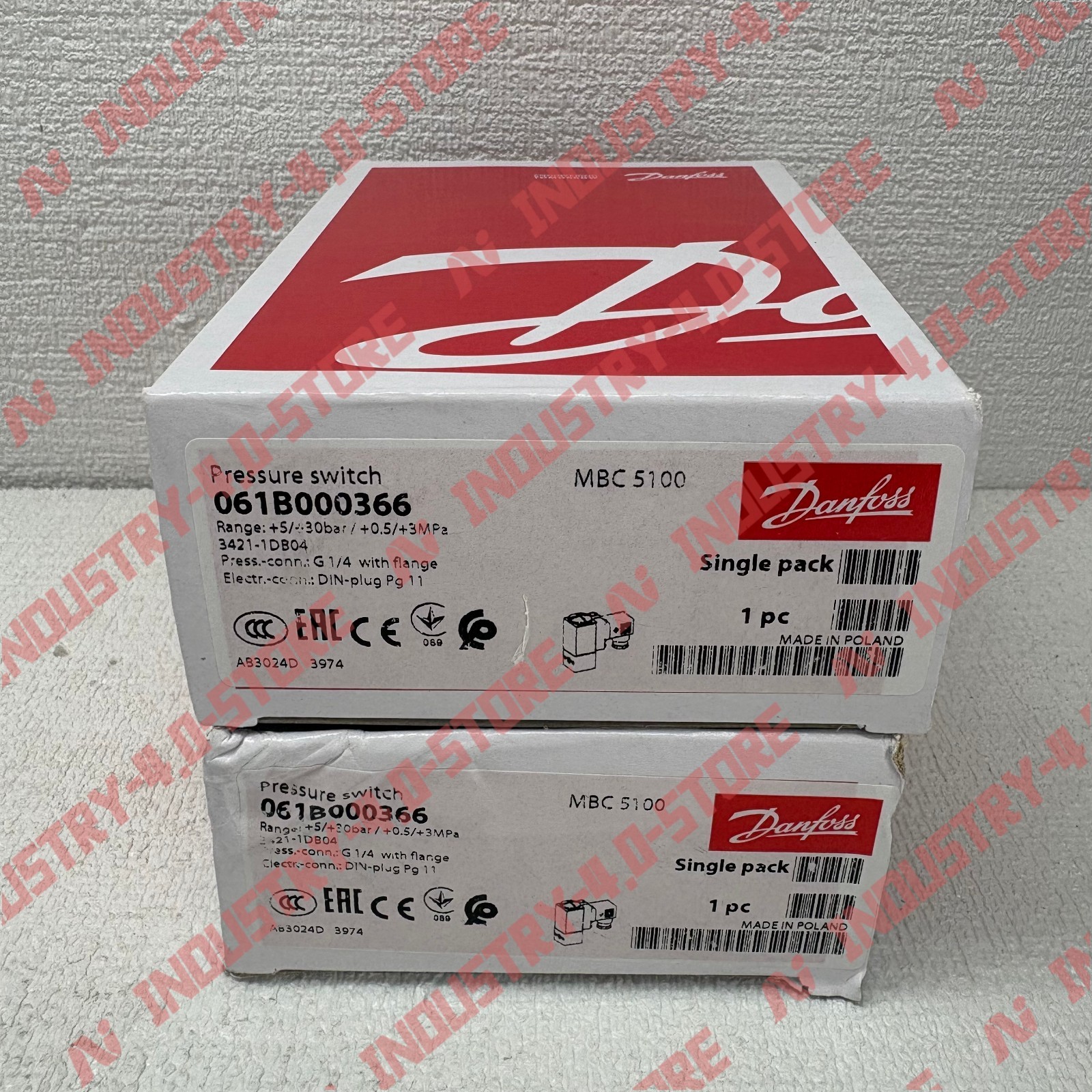 Danfoss 061B000366 MBC5100 pressure sensor#1pcs new in box