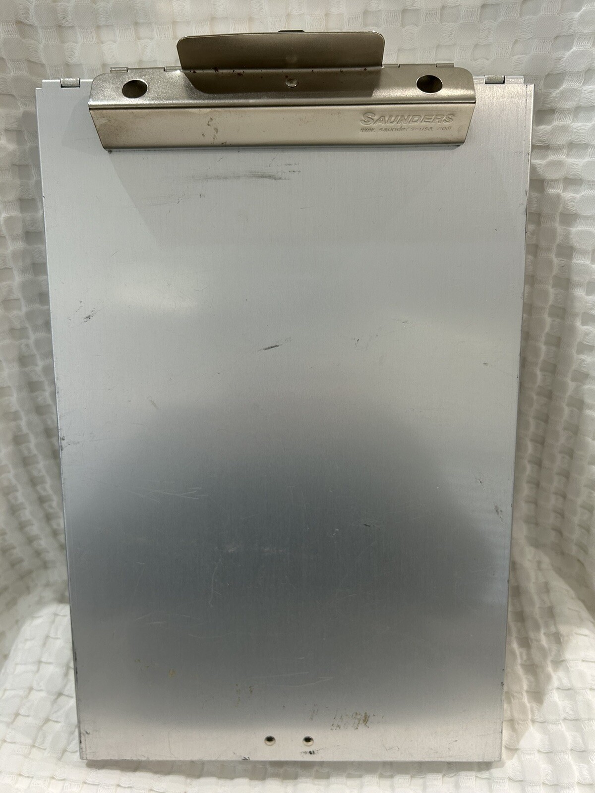 Aluminum Saunders Cruiser Mate #CM-8512 Clip Board 9″ x 14″ x 1½” Made In USA