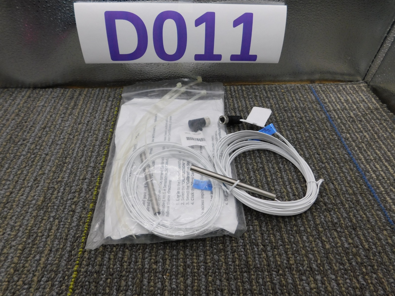 NEW 2-Pack SensoScientific SRS7 Flat RTD Sensor Probe 10ft Cable -10C 35C