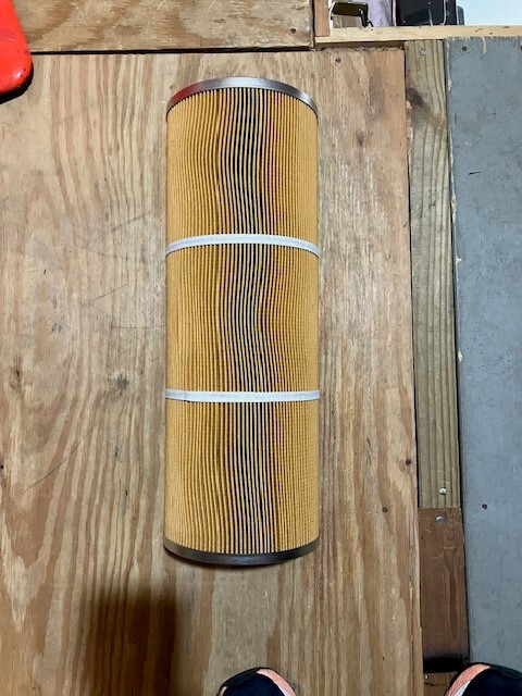 FMPIC-90-50 HT Flow Max High Temp Pleated Hurricane Filter 50 micron Industrial