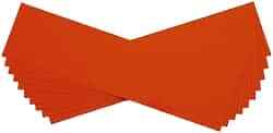 10 Pack Maudlin PL5-030P Coral Color Plastic Shim Stock, 5″W x 20″L x 0.03″Thick